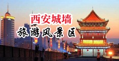 艹逼啊嗯视频中国陕西-西安城墙旅游风景区